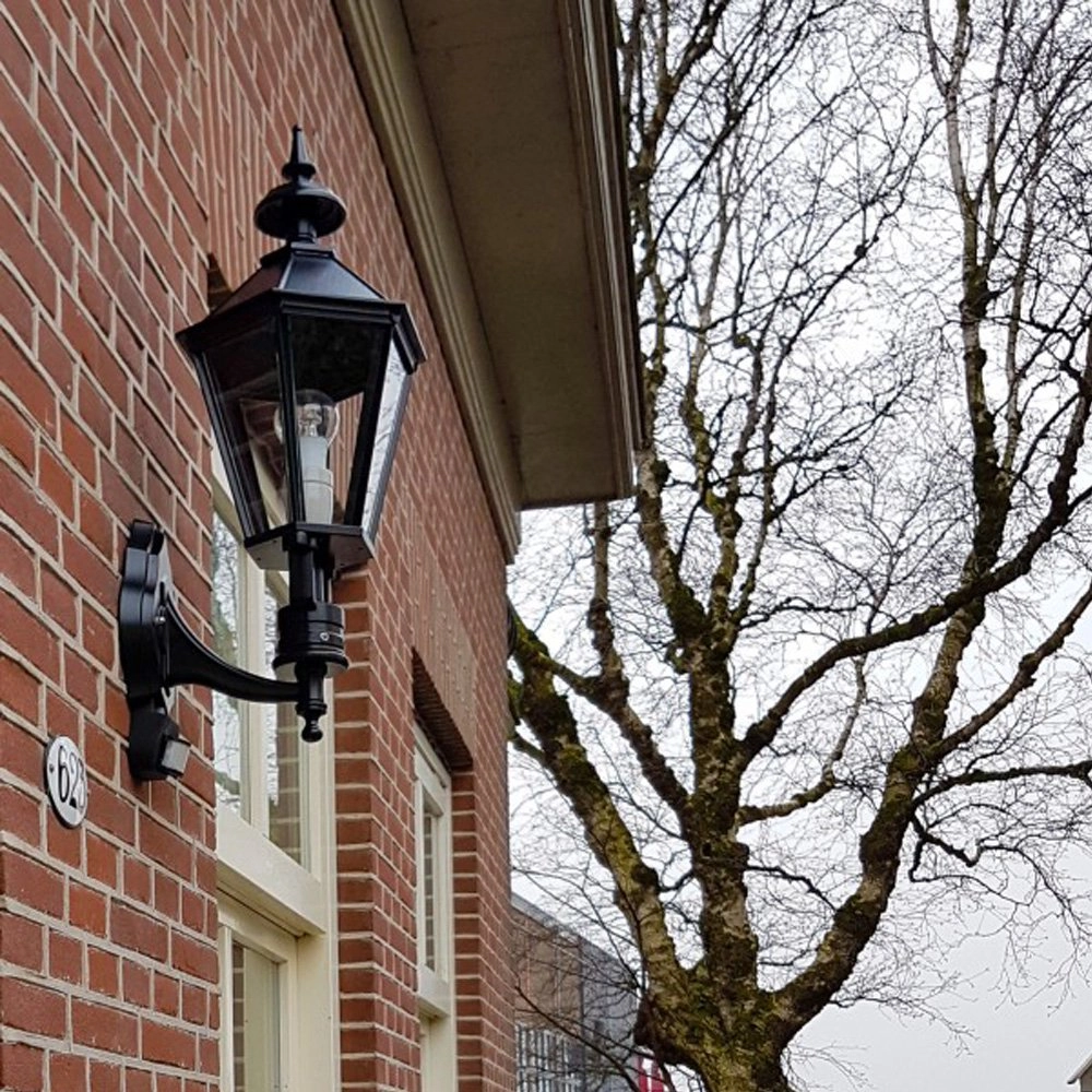 Outdoor lamp Bolton motion detector - black KS Verlichting 8714732122443