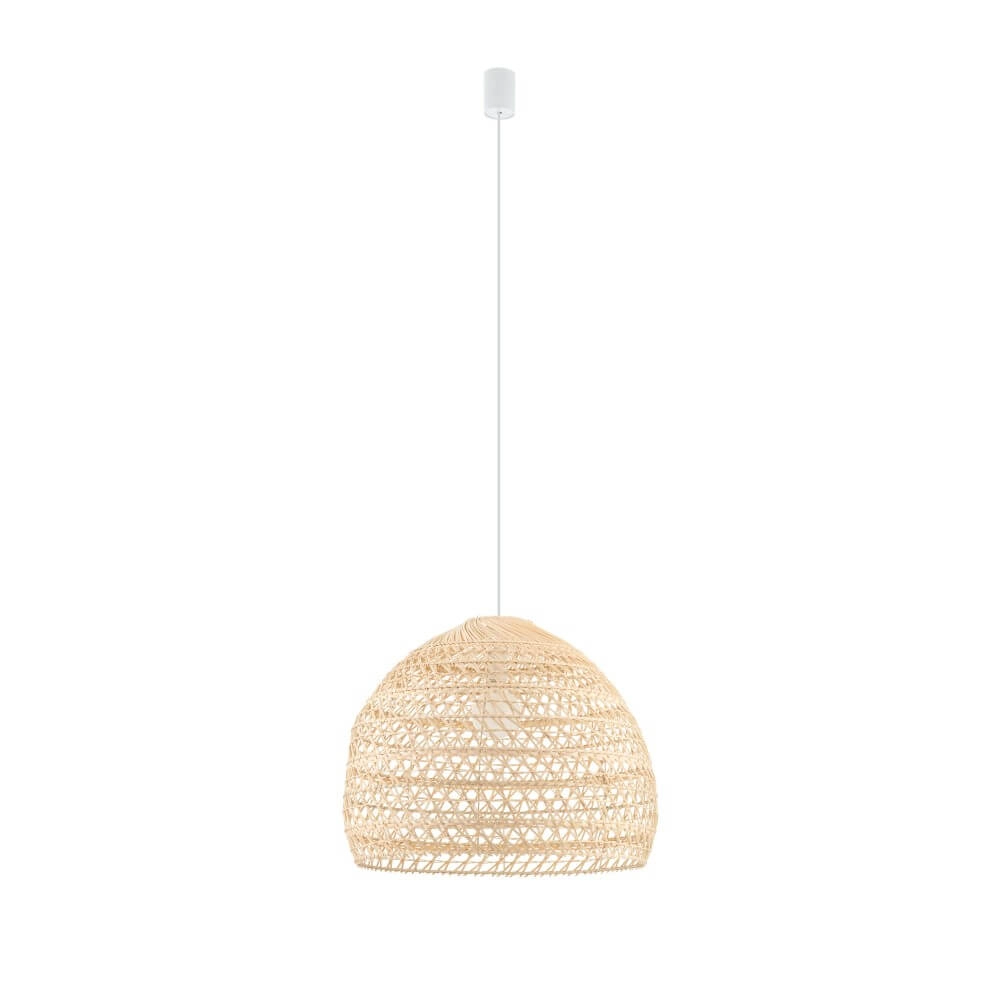 Rattan pendant lamp Boho M Ø 43cm