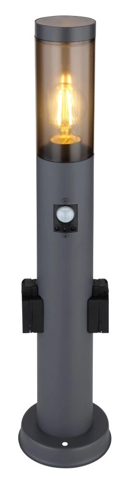 Modern outdoor lamp Boston 60cm with sensor and socket