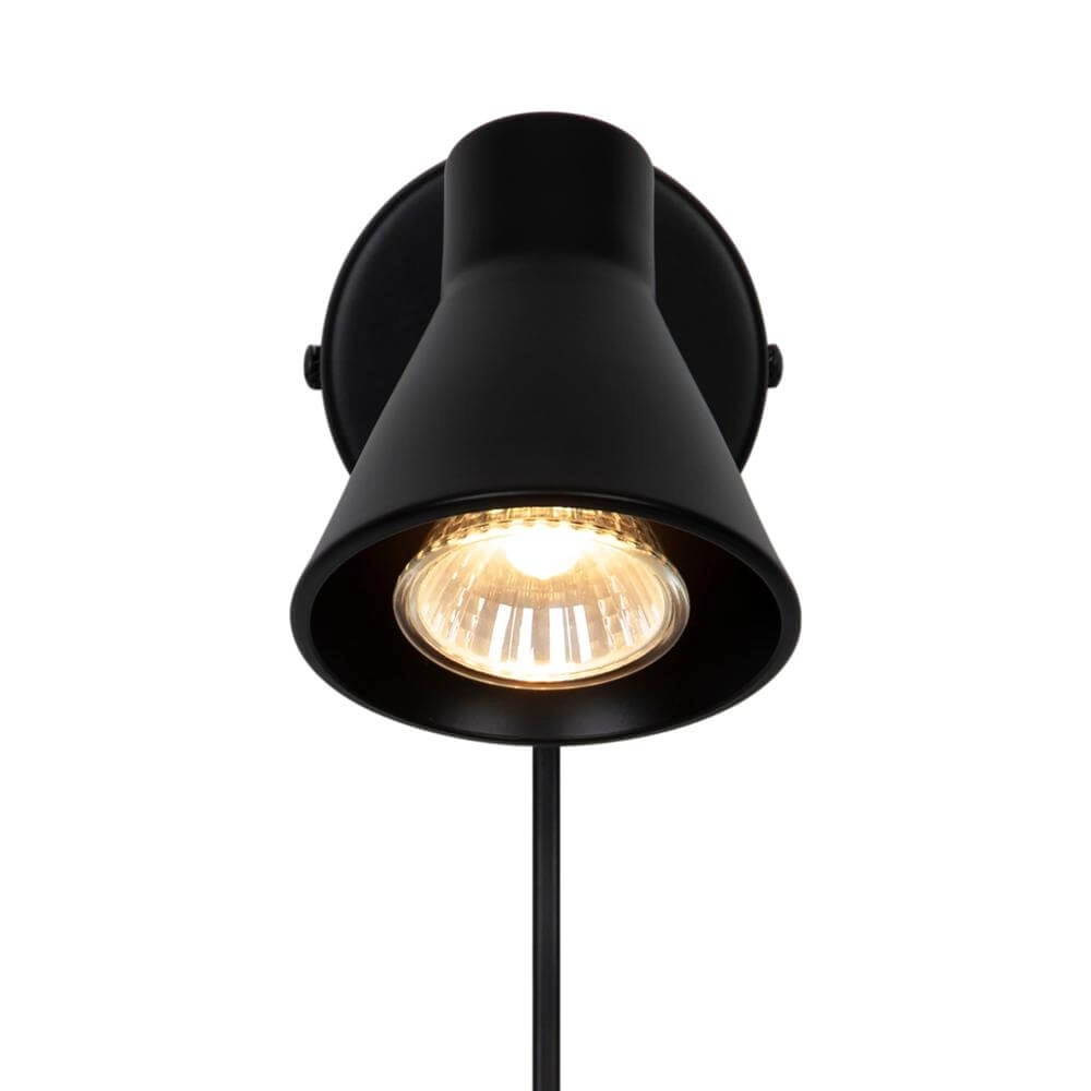Wall light Eik black Nordlux 5704924011474