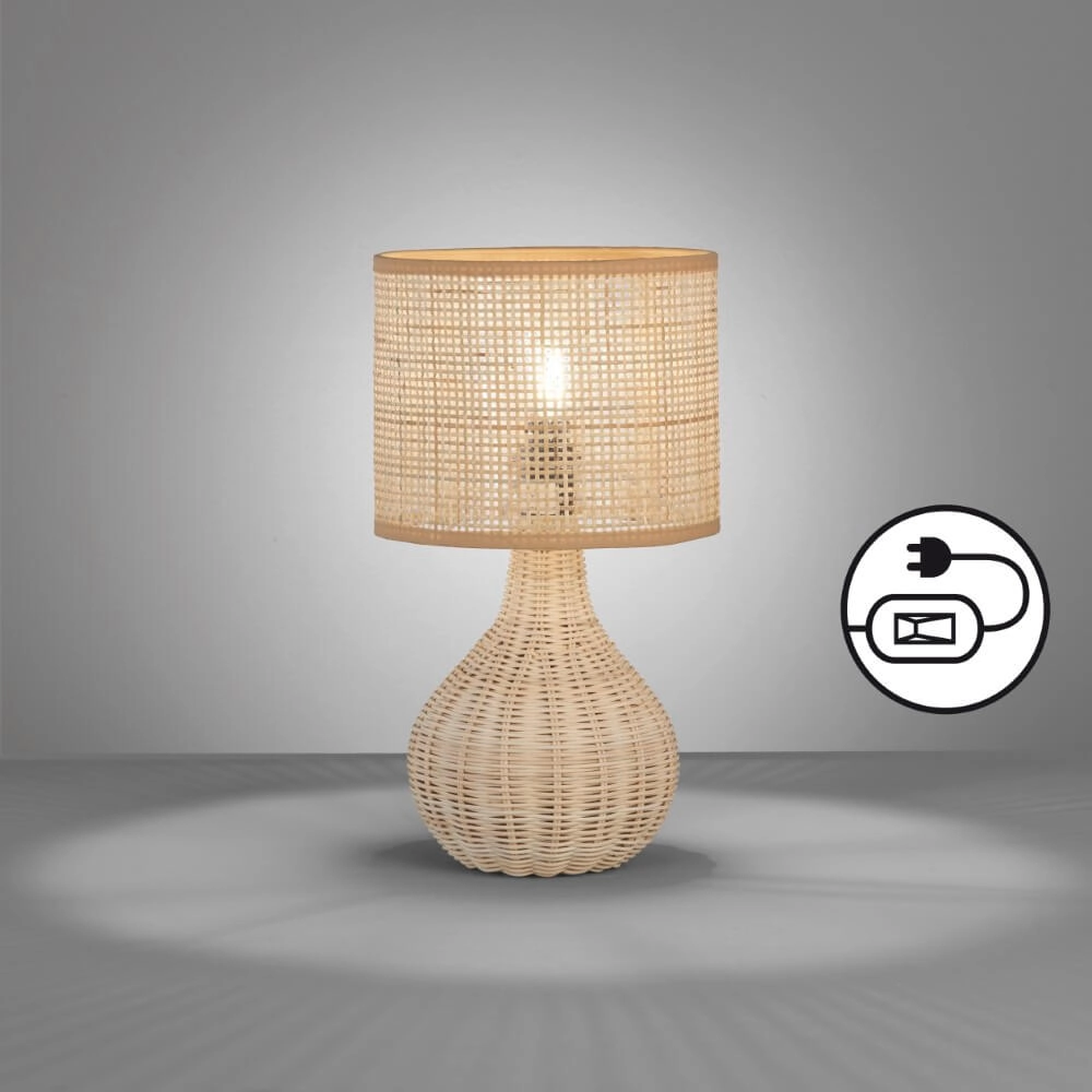 Table lamp Nature Ø 20cm Fischer & Honsel 4003694507332