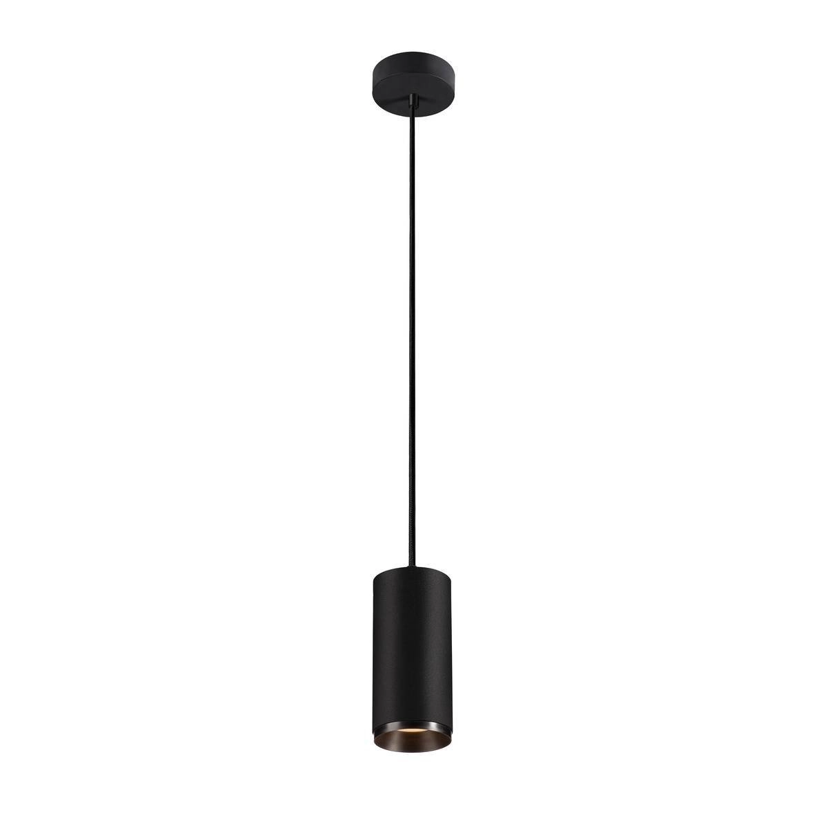 LED hanging lamp Numinos Pendel 8.5cm black
