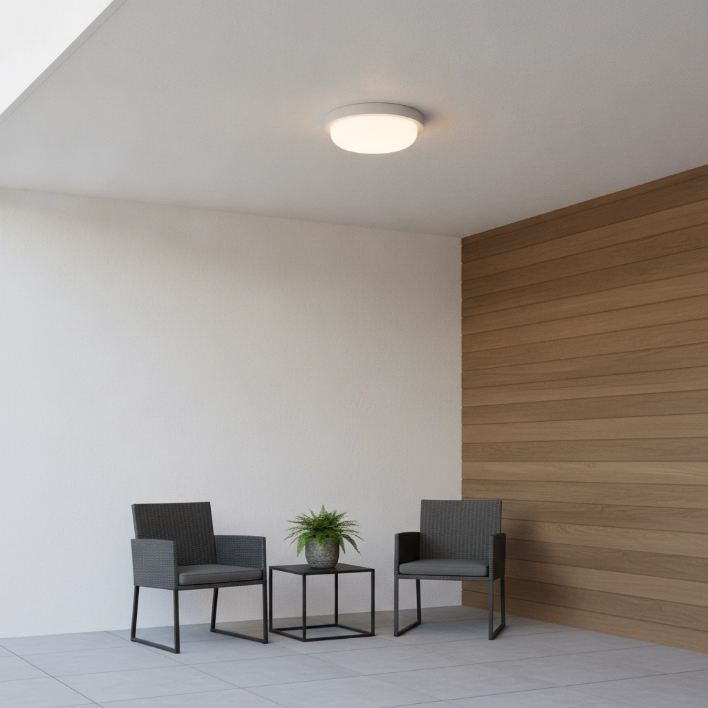 Ceiling lamp Reo white Ø 23,5cm