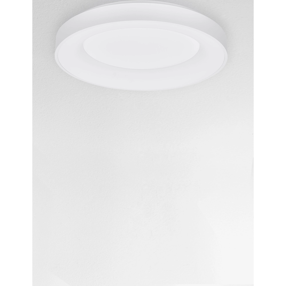 Ceiling lamp Rando Thin white Ø 60cm