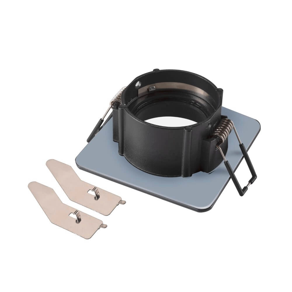 Mounting ring New Tria 68 IP65 Square black - without fitting SLV 4024163276429