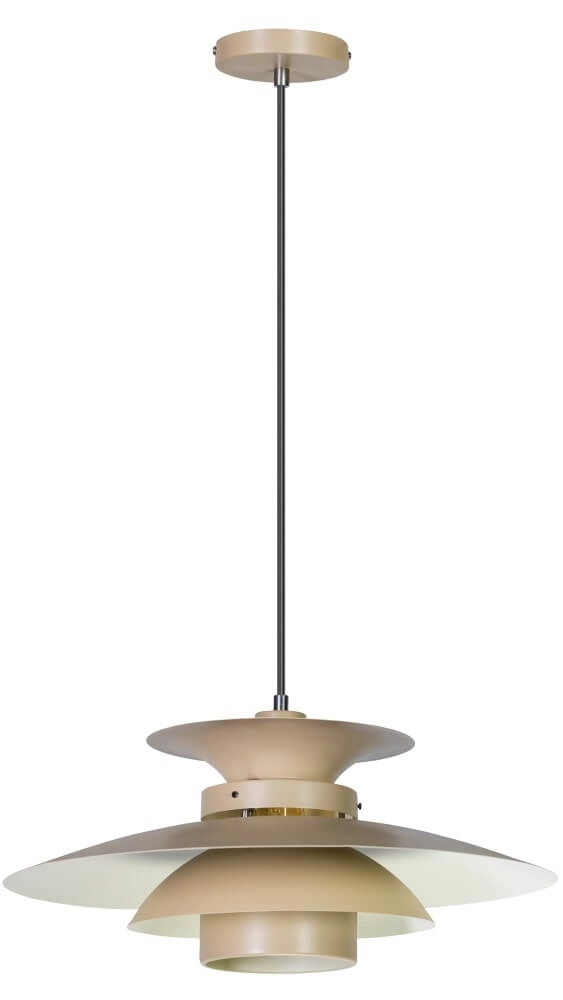 Tough pendant lamp Potenza 50cm cream