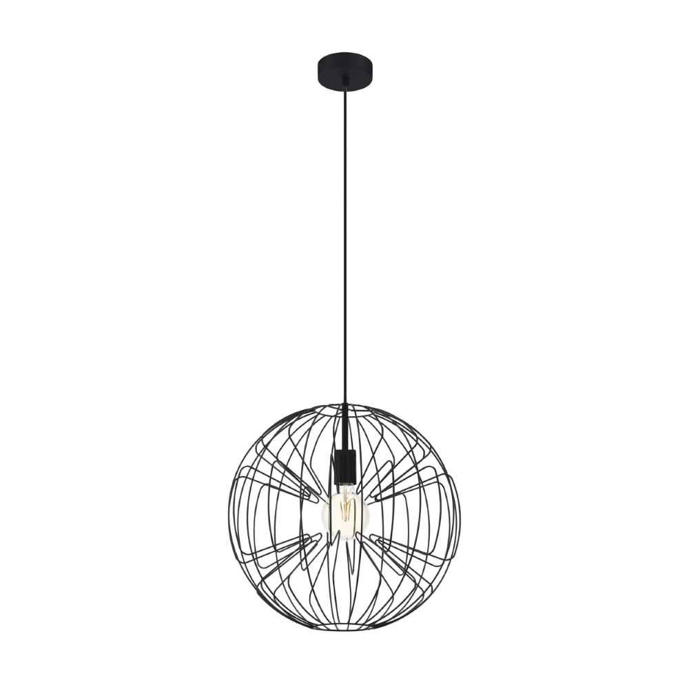 Pendant lamp Okinzuri 1 black