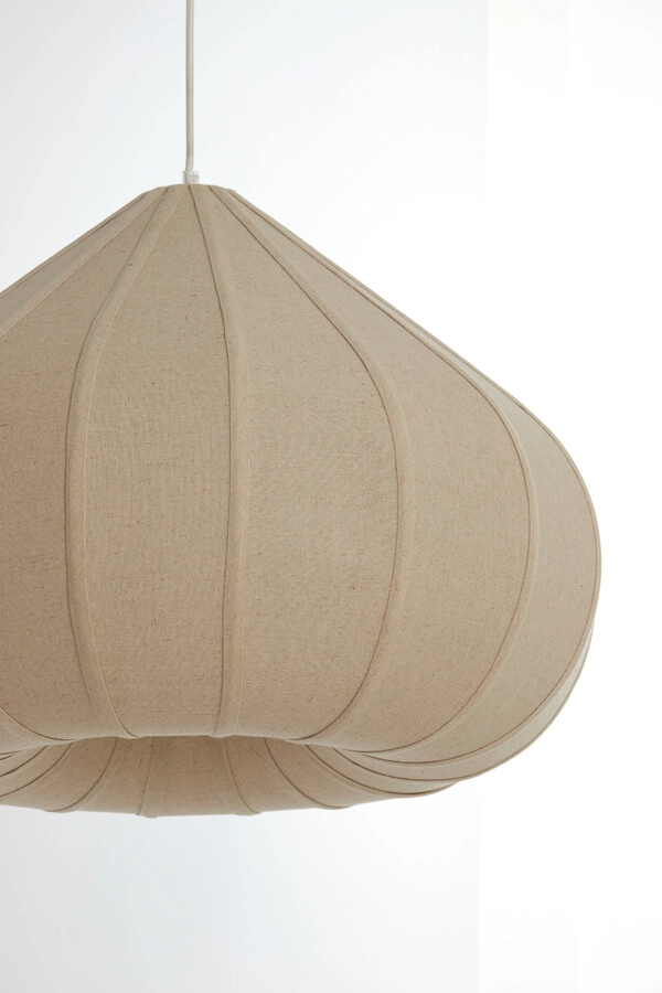 Cream pendant lamp Zubeda Ø 50cm Light & Living 8717807763718
