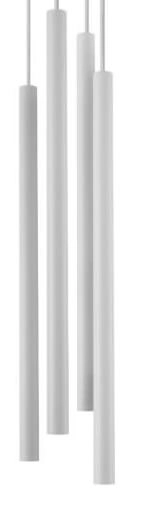 White hanging lamp Laser 7-light Lyora 5903139891899