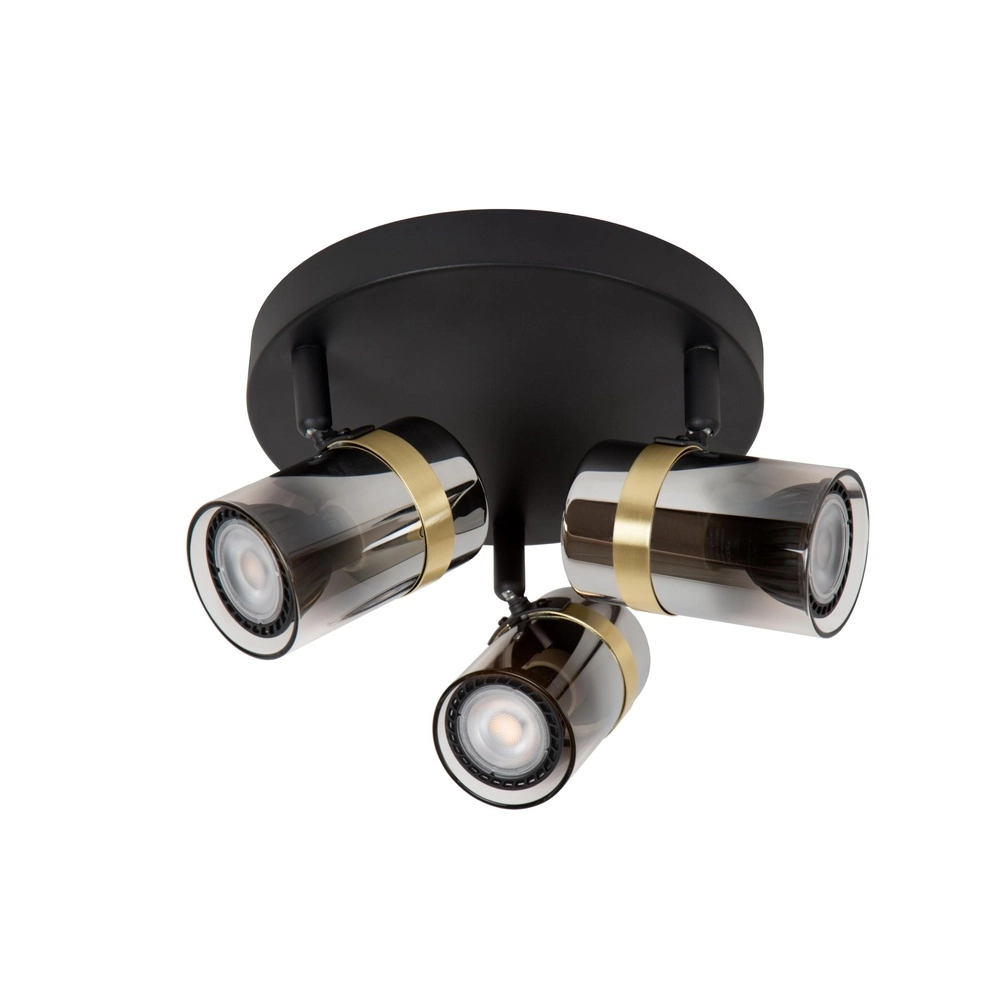 Ceiling spotlight Upton 3-light black