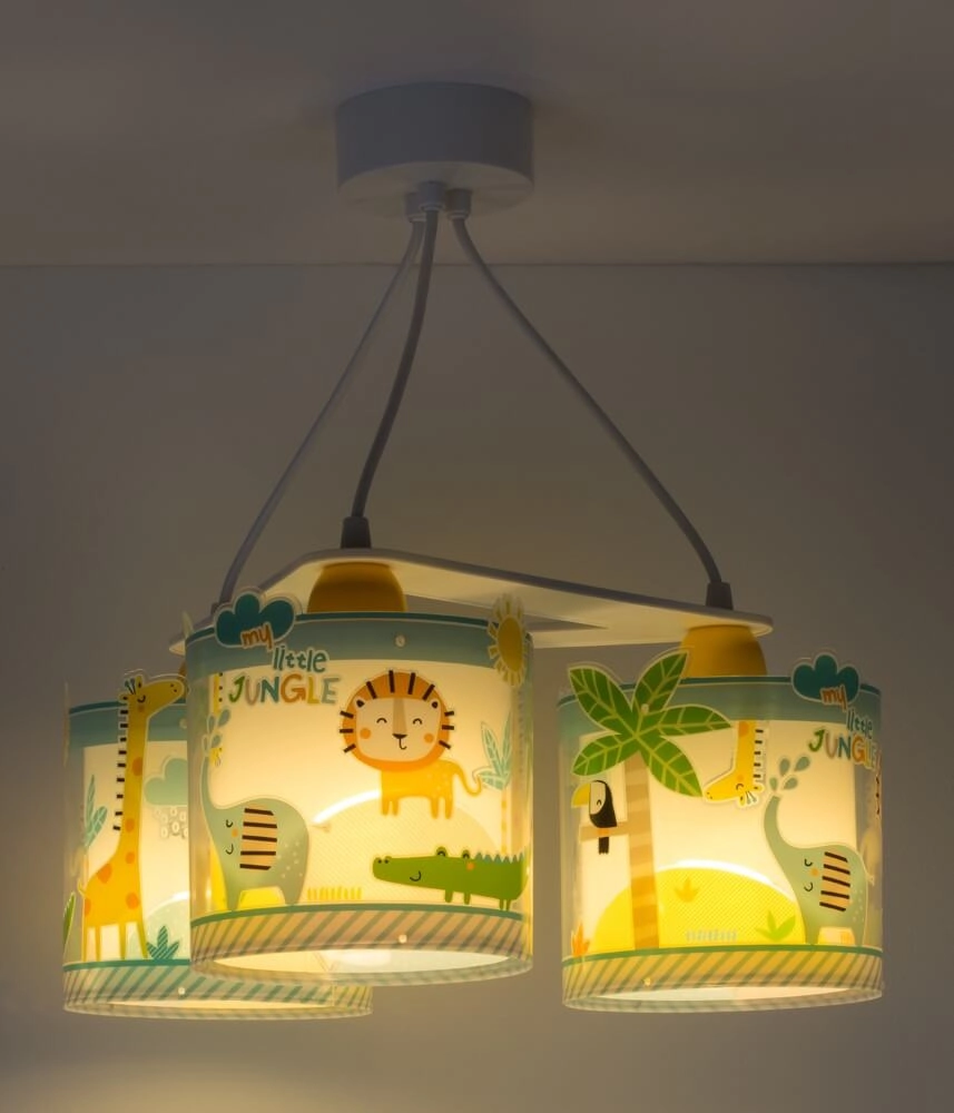3-light hanging lamp Little Jungle Dalber 8420406761145