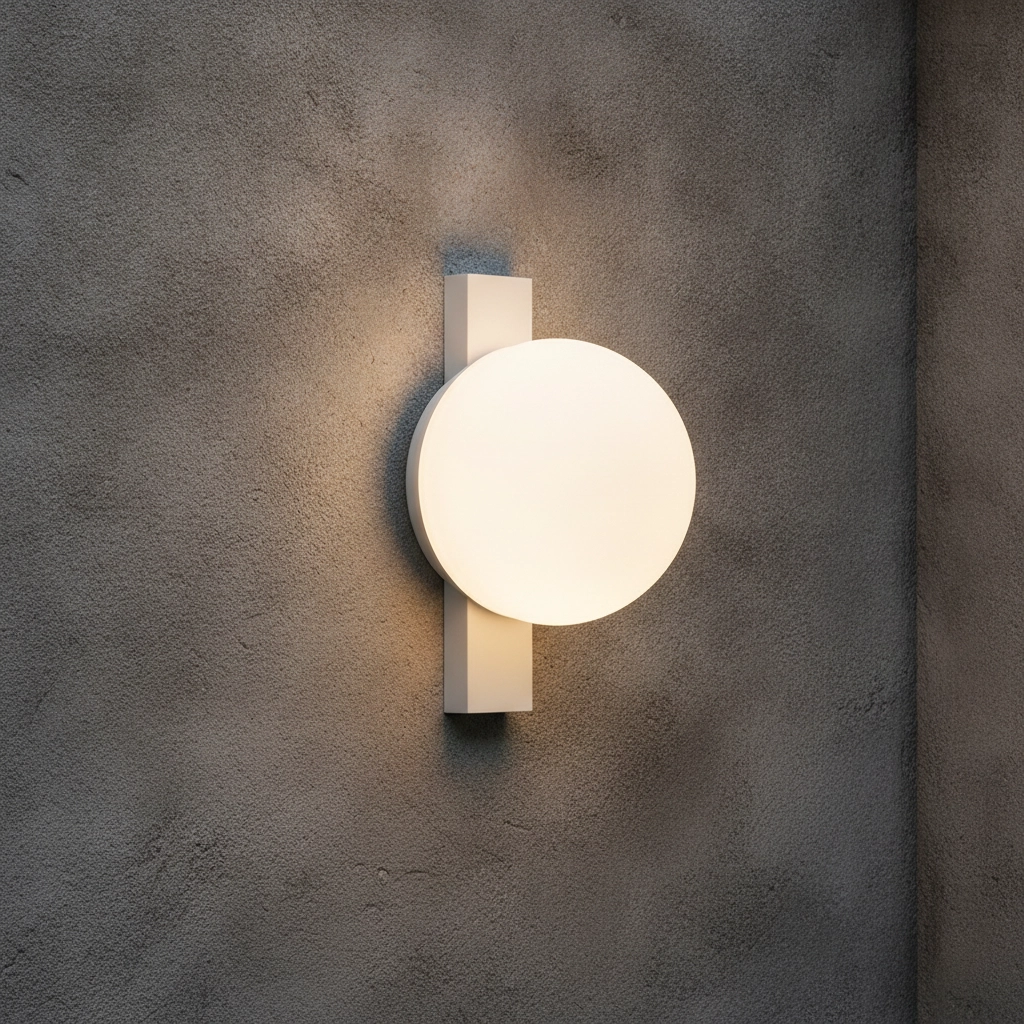 Unique wall lamp Remi white