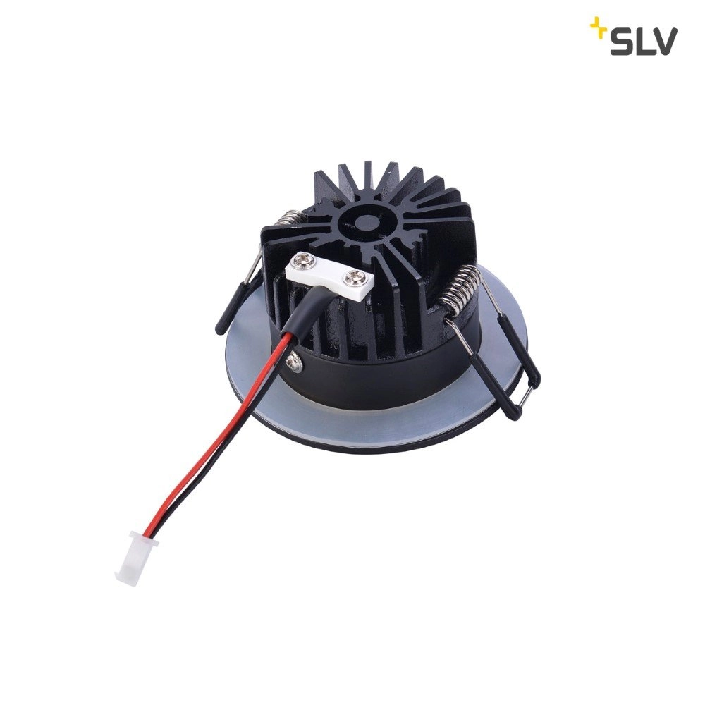 Round recessed spotlight Patta 8cm - 7.3w - 1800-3000K black SLV 4024163222853