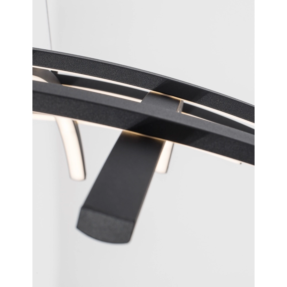 Pendant lamp Narvi black Lyora 5212017429209