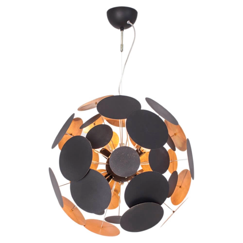 Hanging lamp Planet Matt black