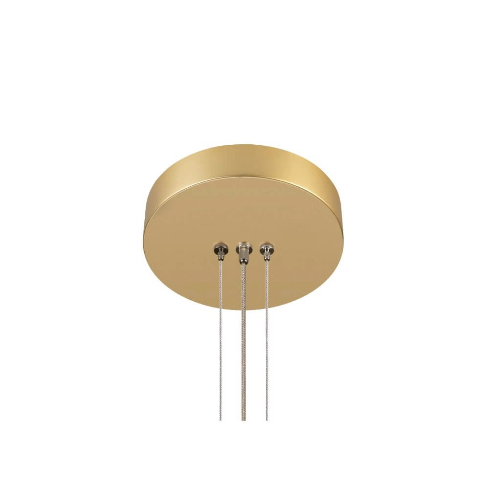 Office pendant lamp One Vertical LED - brass SLV 4024163291538