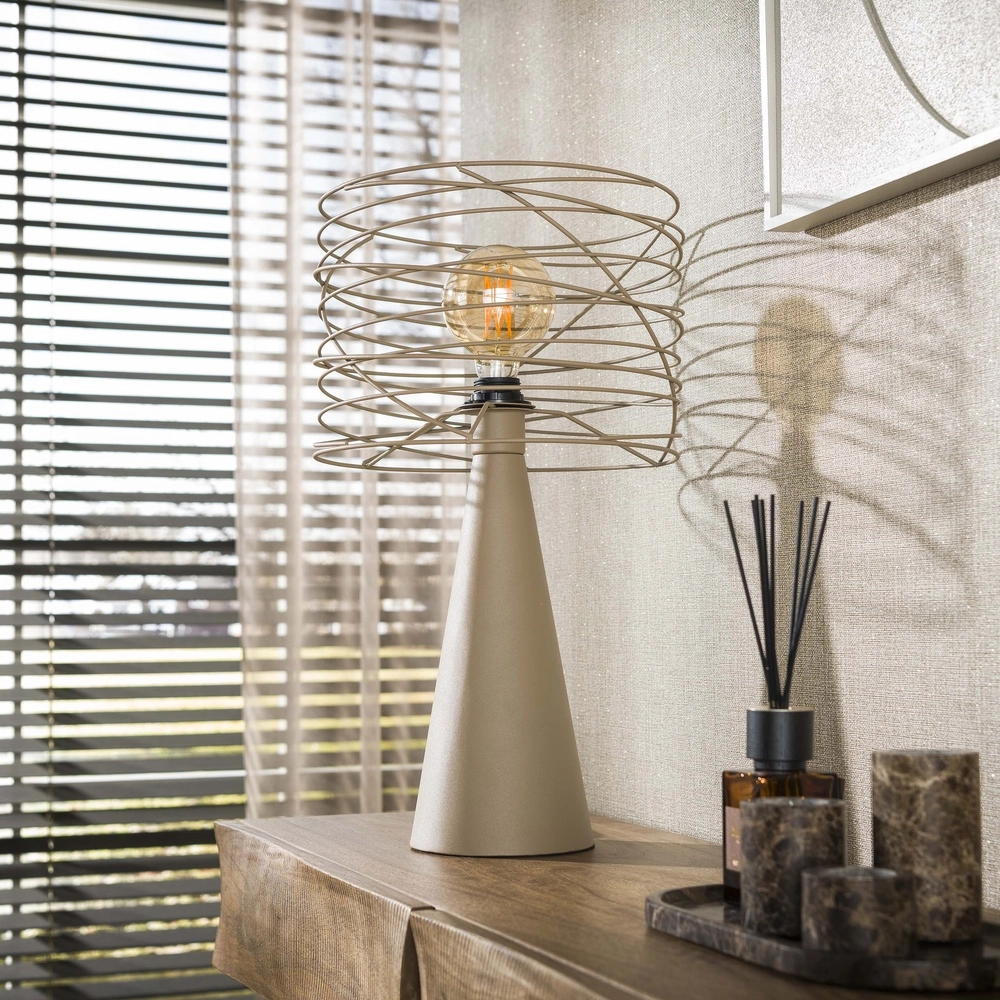 Sand table lamp Curl with wire cap Lyora 8716803512504