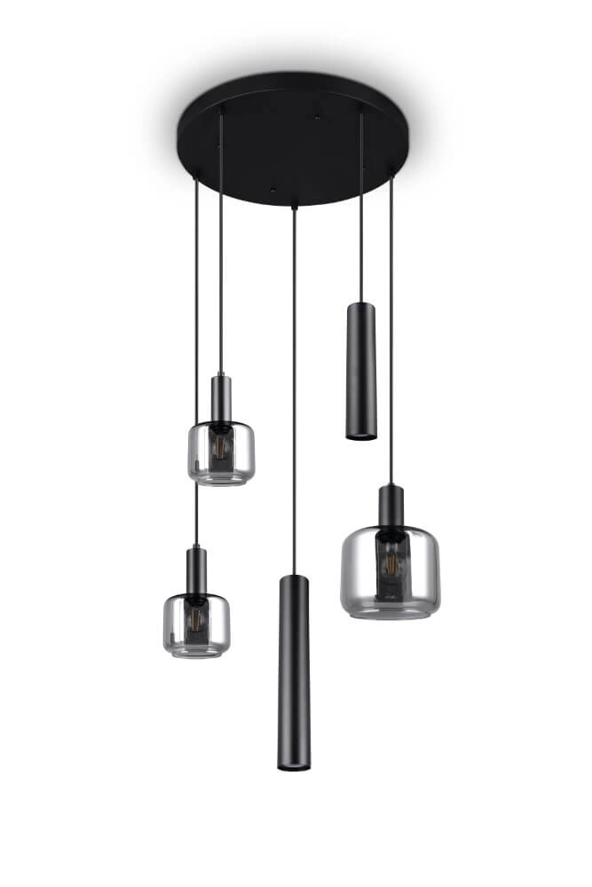 Vide pendant lamp Mataro with pendants Trio 4017807612912