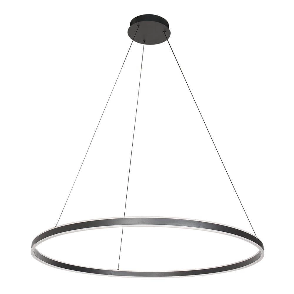 Design pendant lamp Ringlux black Ø 100cm Steinhauer 8712746171686