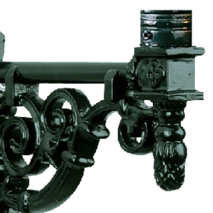 Nostalgic wall support Amsterdam black KS Verlichting 8714732570848