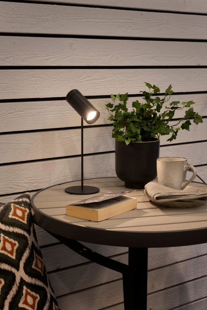Rechargeable table lamp Multi black with magnet KonstSmide 7318307844757