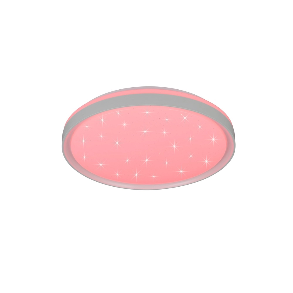 Ceiling light Solit White with star effect Trio 4017807659535