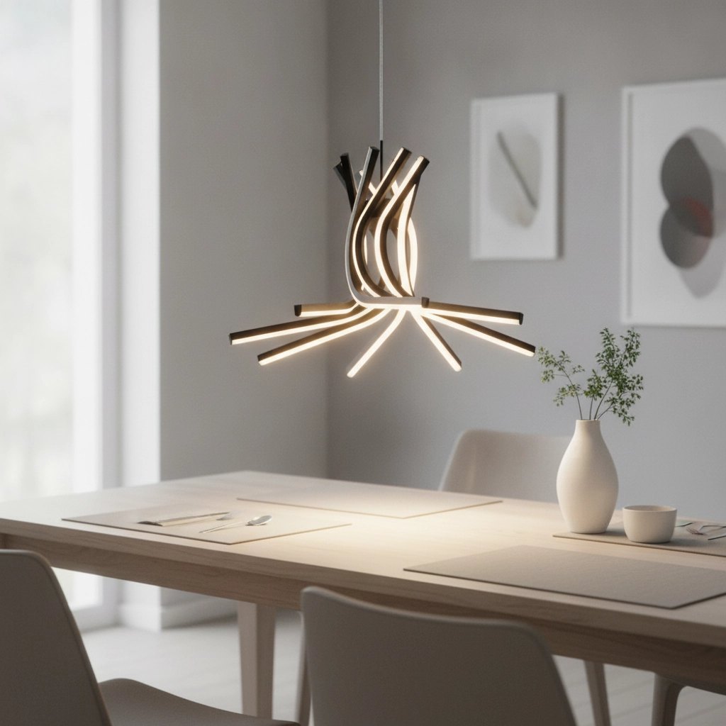 Design pendant lamp Narvi S black Ø 50cm