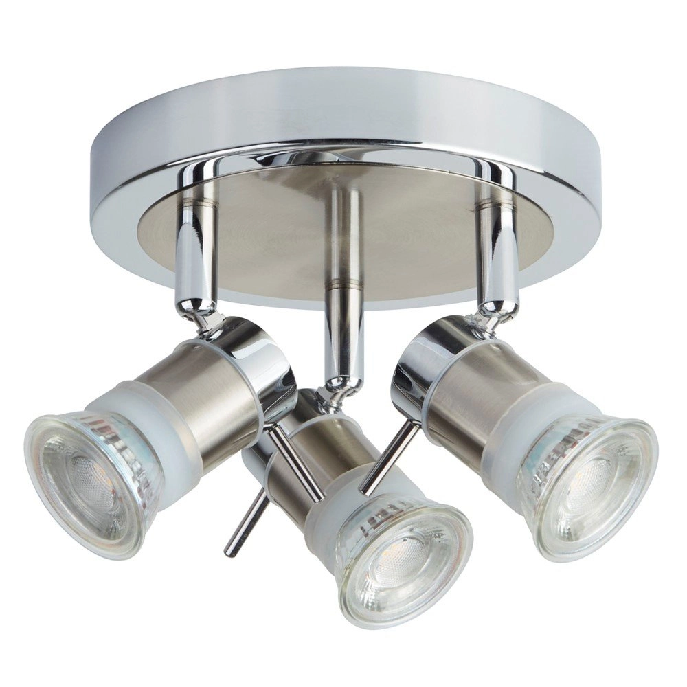 Bathroom surface mounted spot Aries 3-light gray