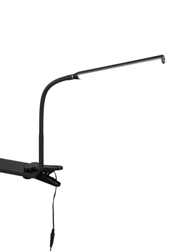 Clamp desk lamp Nevada Flexible - Black Trio 4017807618167