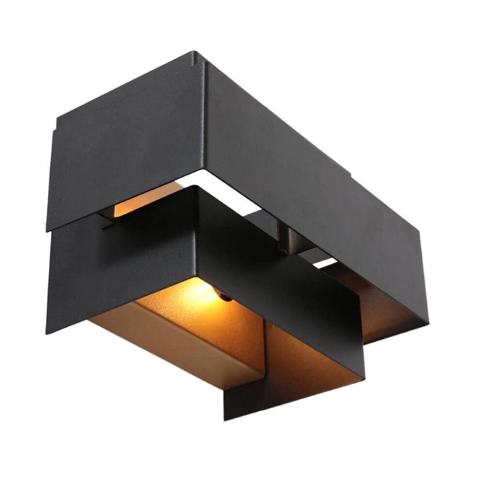 Black wall spotlight Muro elongated Steinhauer 8712746152715