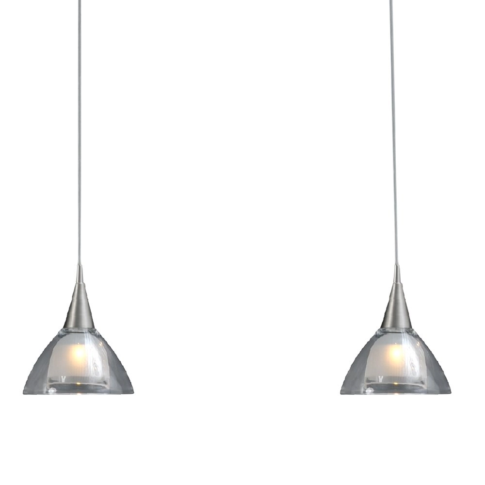 Dining room lamp Caterina LED 3-light stainless steel Masterlight 8718121210308