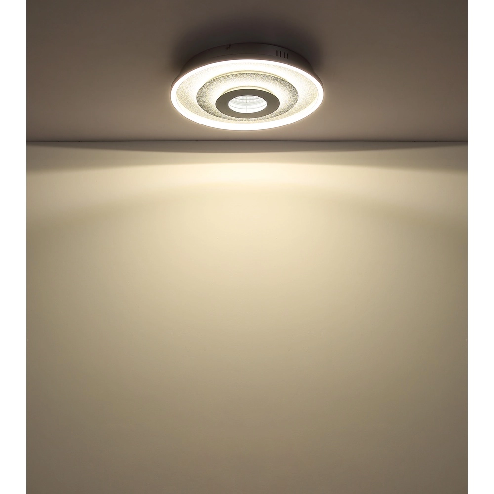 Design ceiling lamp Miles silver grey Globo 9007371586721