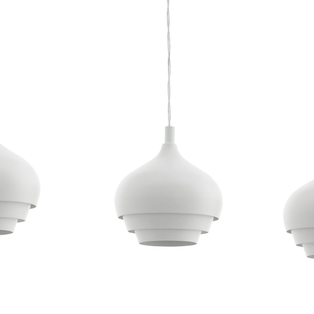 3-light pendant lamp Camborne white Eglo 9002759972134