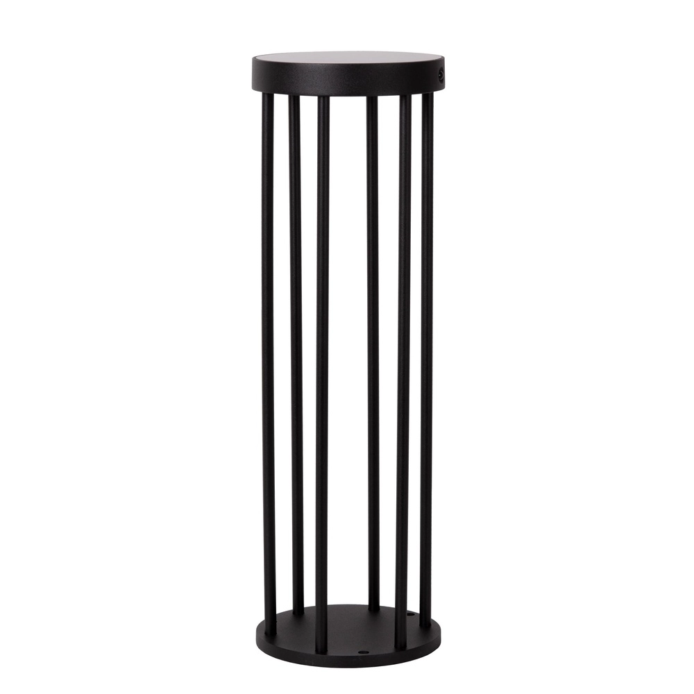 Solar pedestal lamp Jackson 50cm black