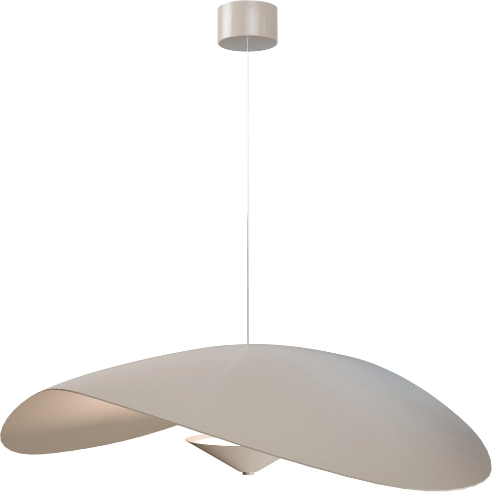 Danish style pendant lamp Lente Ø 90cm - sand - with pulley Masterlight 8718121392141