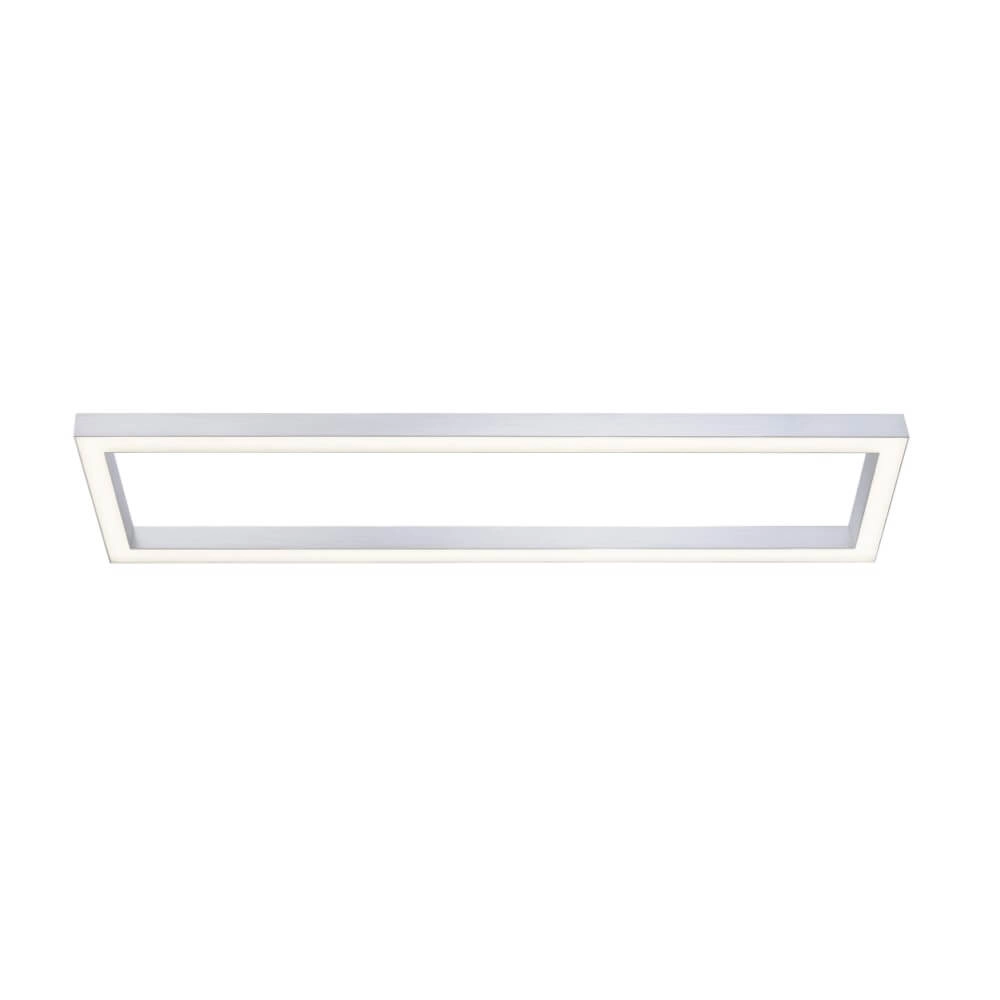 Rectangular ceiling lamp Pure Lines Square aluminum Paul Neuhaus 4012248357934