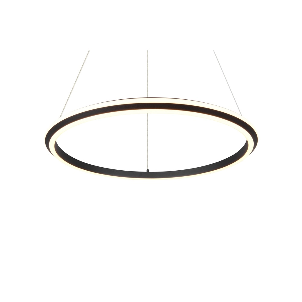 Pendant lamp Amador black Ø 75cm Trio 4017807656671