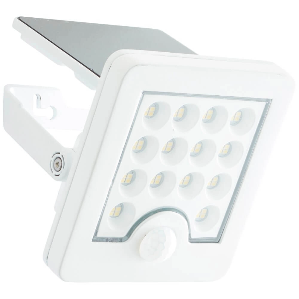 White wall lamp Luton Solar Brilliant 4004353437786