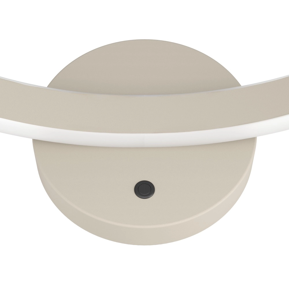 Design table lamp Camerota sand brown