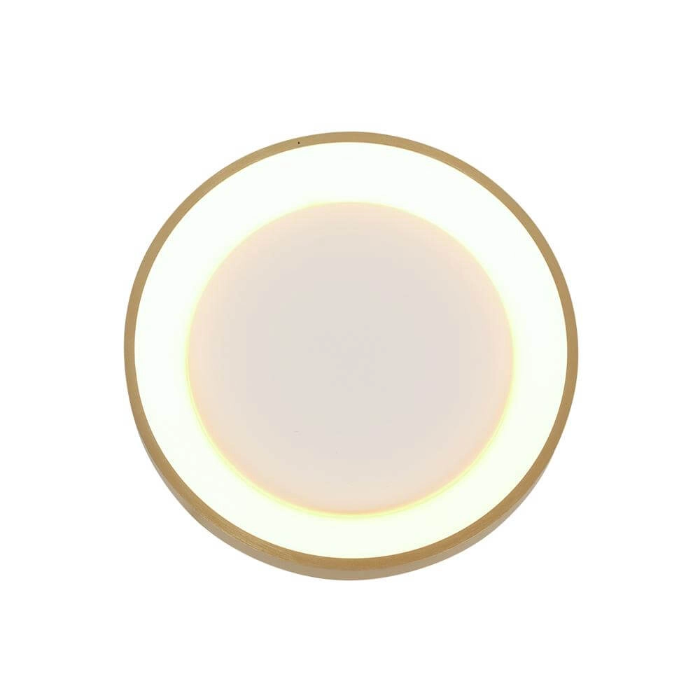 Ceiling lamp Ringlede design gold Ø 28cm Steinhauer 8712746171921