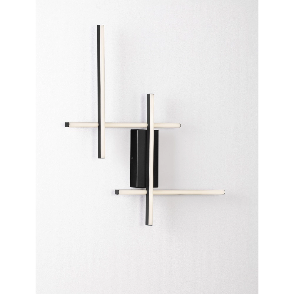 Wall lamp Apecho black Lyora 5212017468598