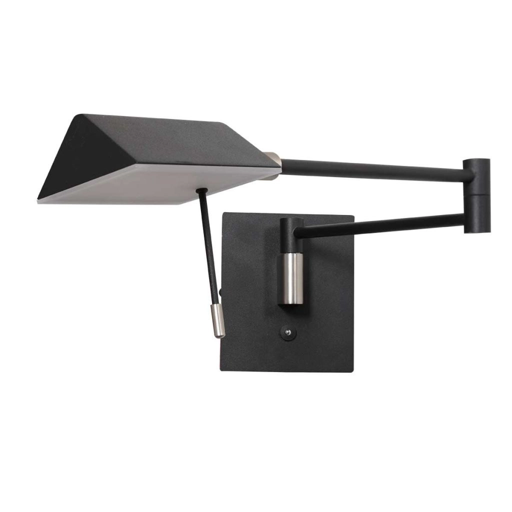 Wall reading lamp Retina Black Steinhauer 8712746165104