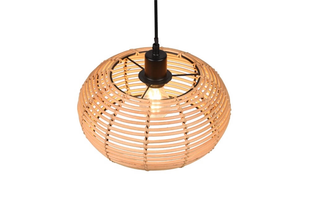 Rattan pendant lamp Inga Ø 30cm Trio 4017807544817