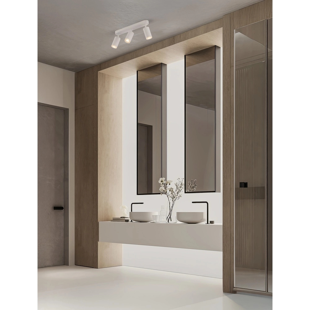 Surface-mounted spot Mao 3-light white Lyora 5212017475305