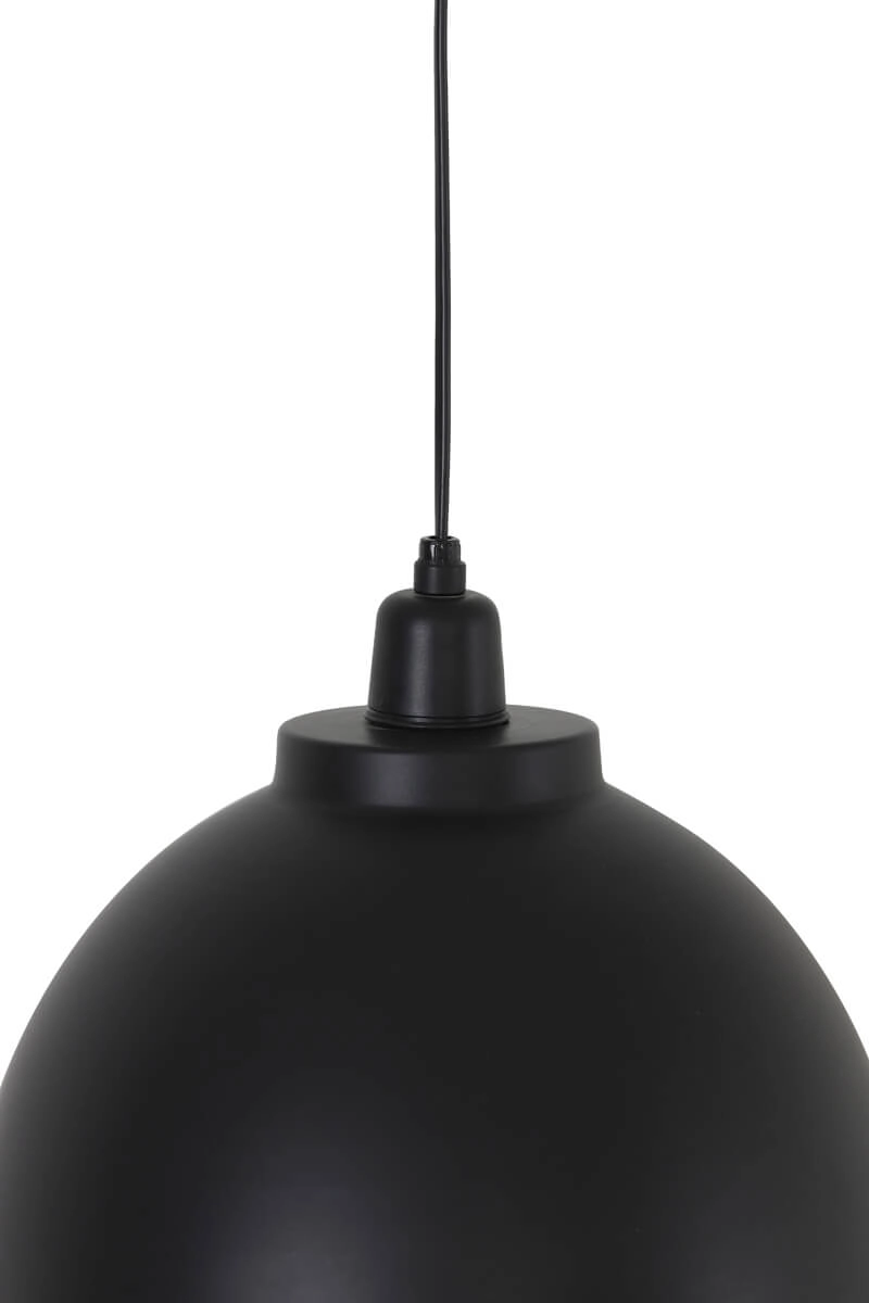 Country Pendant Lamp Kylie black Ø 30cm Light & Living 8717807083182