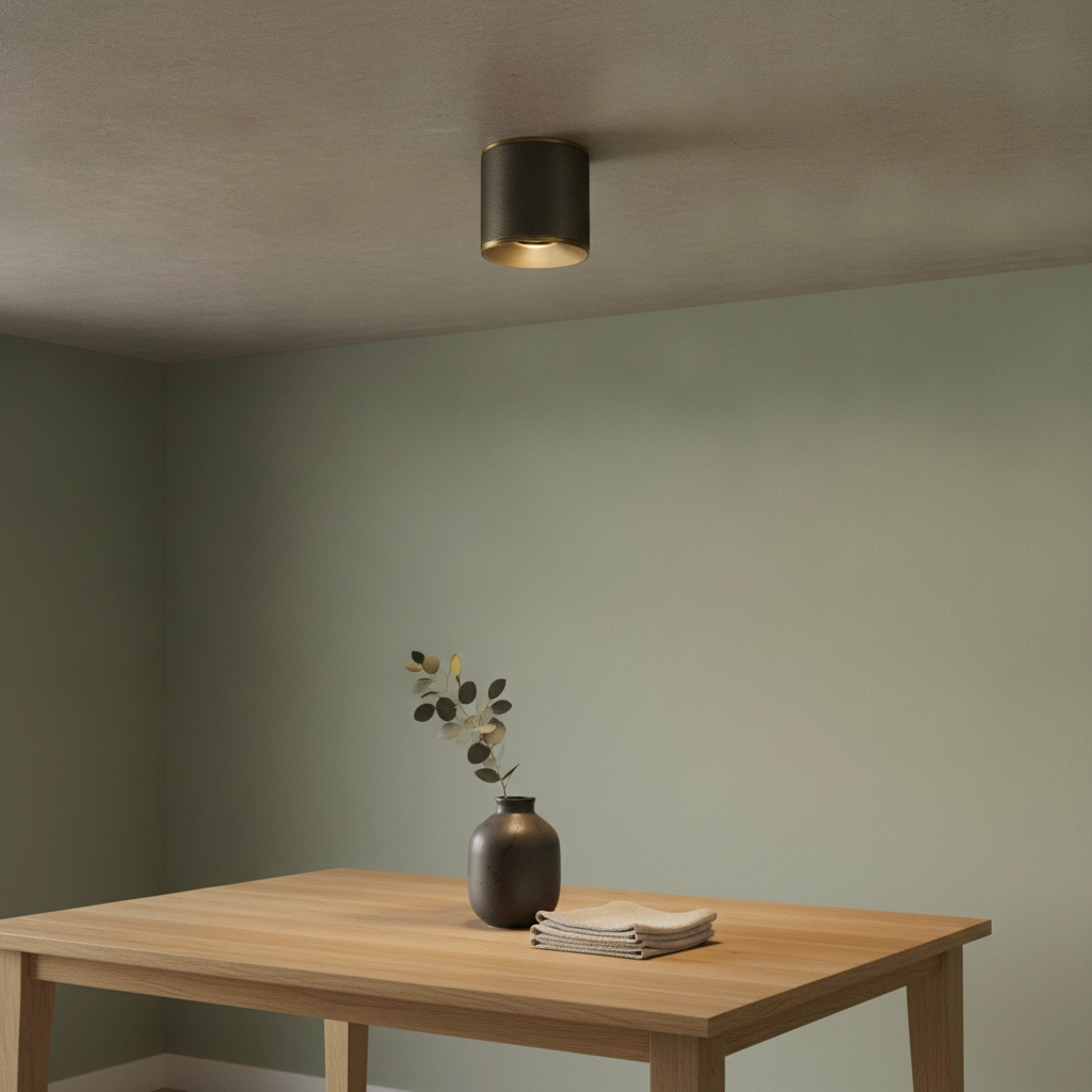 Ceiling lamp Costa antique bronze
