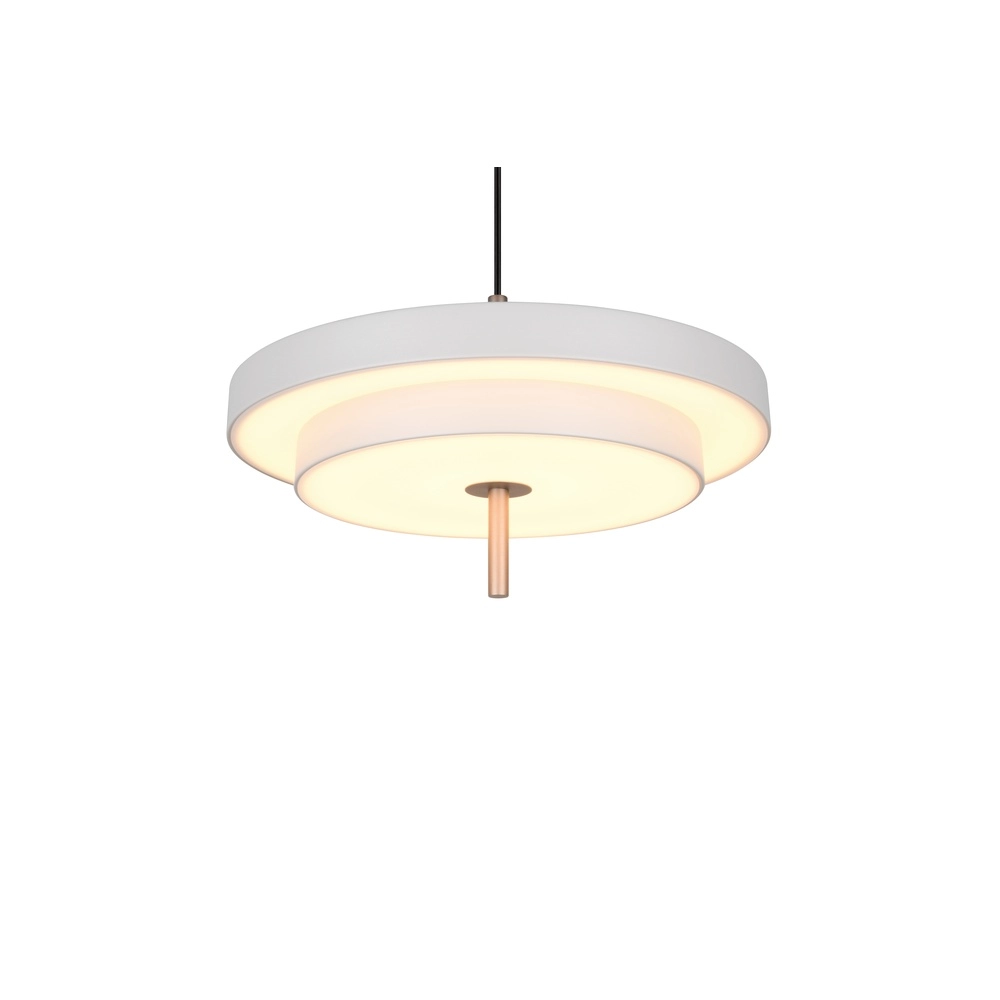 Design pendant lamp Keaton white Ø 40cm Trio 4017807653373