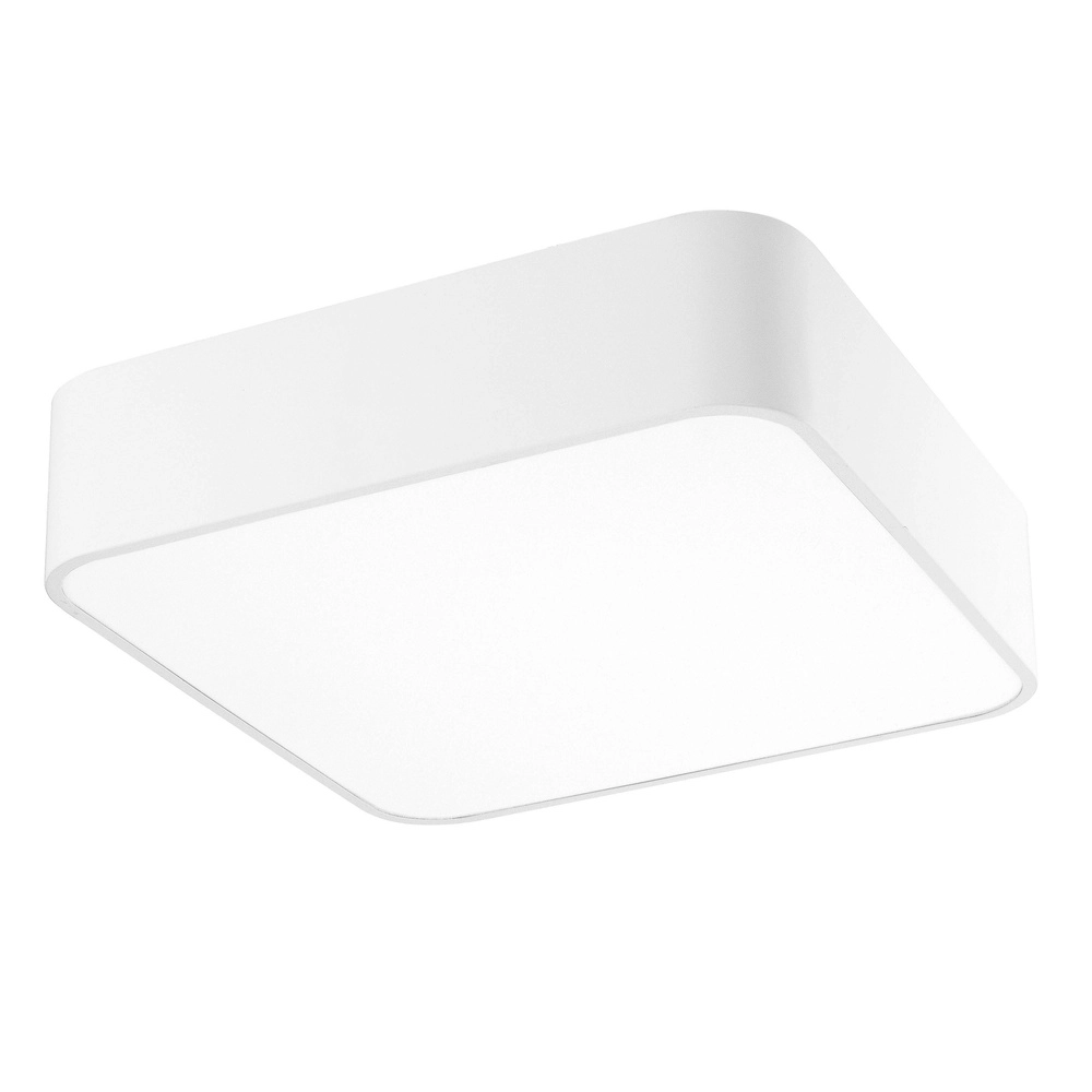 Square ceiling lamp Ragu white 36cm