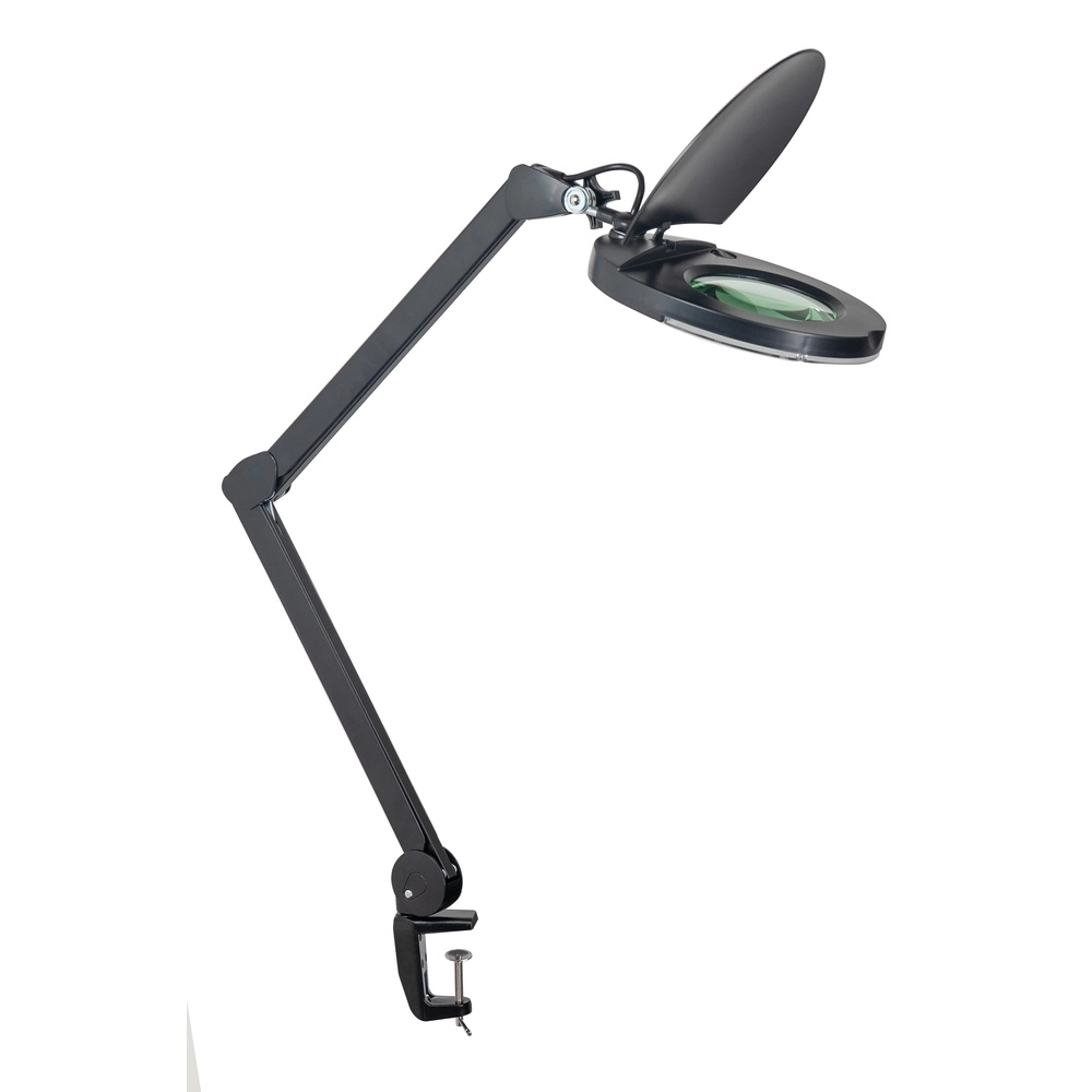 Clamp lamp Loupe Black Magnifier