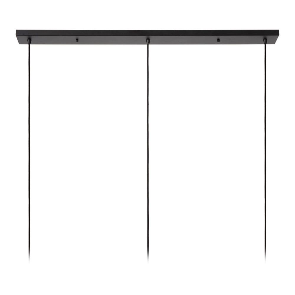 3-light pendant lamp Danza Gold Lucide 5411212211545